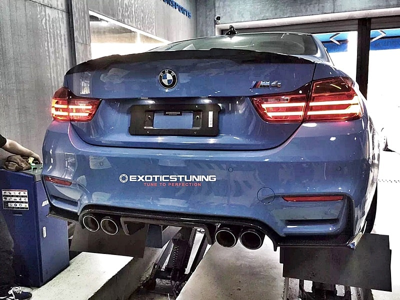 BMW F80 M3 F82 M4 Exotics  carbon rear diffuser 02